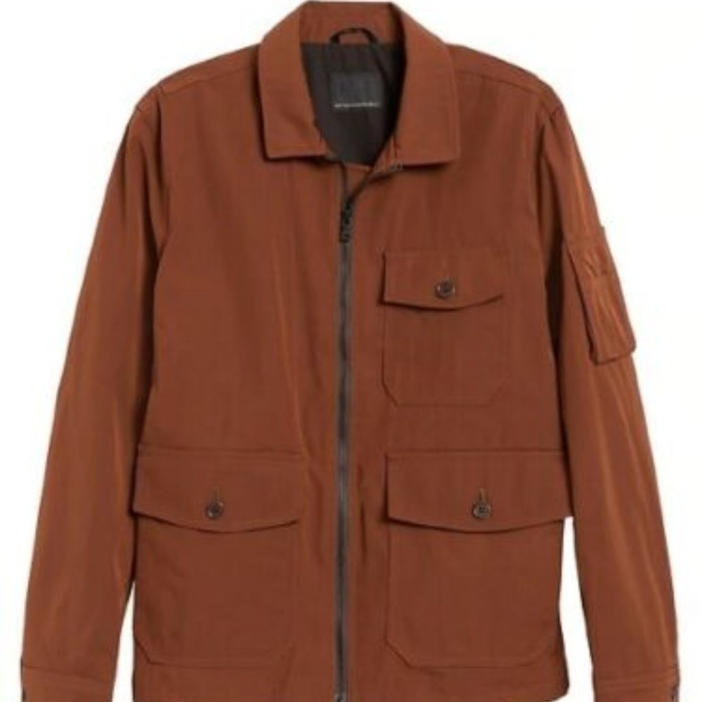 Banana Republic Water-Repellent Drill Jacket M